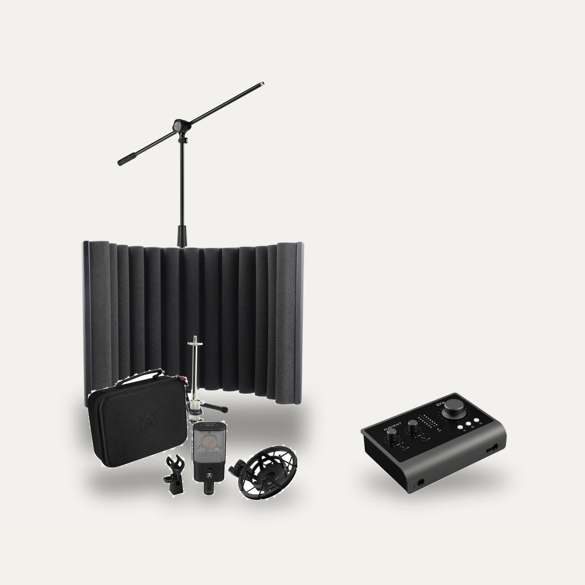 Austrian Audio OC16 + Audient iD14 MKII + sE Reflexion Filter X Vocal Set