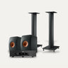 Hegel H200 + KEF LS50 Meta + KEF S2 Stands Hi-Fi System