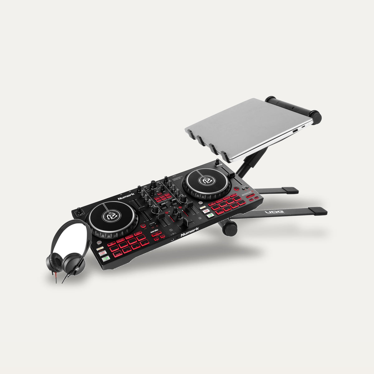 Numark Mixtrack Pro FX + Sennheiser HD 25 Light + UDG Stand DJ Starter Set