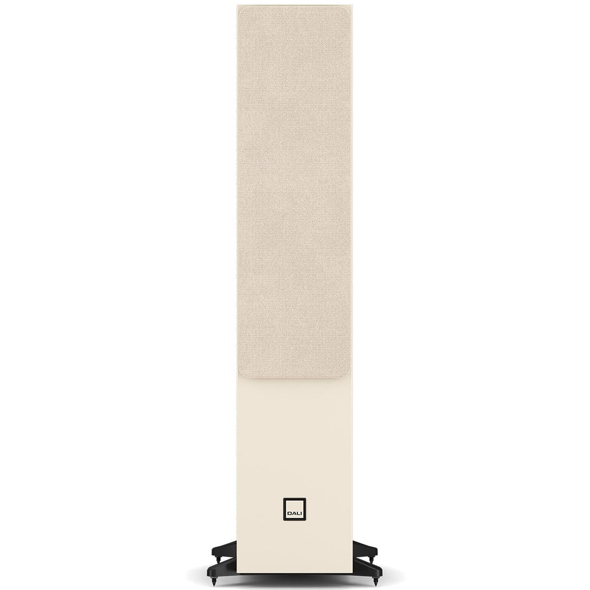 DALI Sonik 7 passive floorstanding speakers with sleek black finish, tall design, and multiple drivers for premium sound quality.
