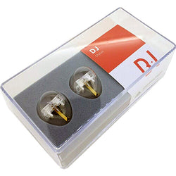 Jico N-44-7 DJ improved nude turntable stylus for accurate vinyl playback and audio quality.