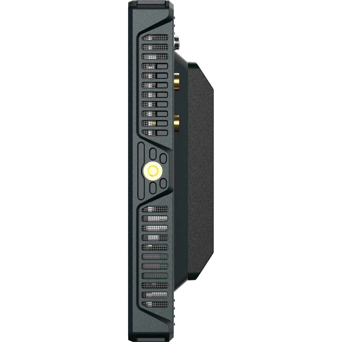 Hollyland Pyro 7 video monitor with screen and control buttons, designed for professional video production.