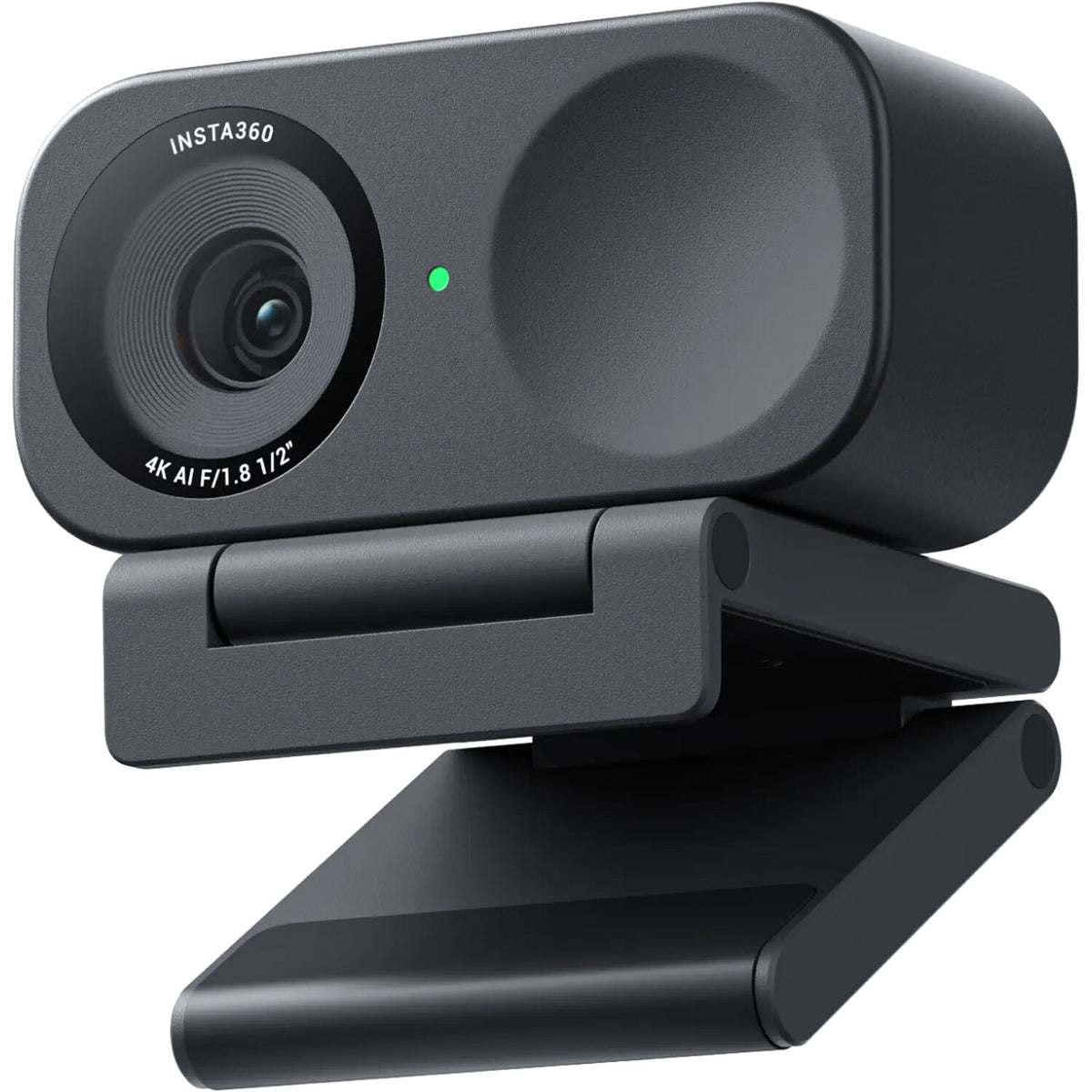 Insta360 Link 2C Standard video conferencing camera with adjustable lens and built-in microphone, ideal for virtual meetings.