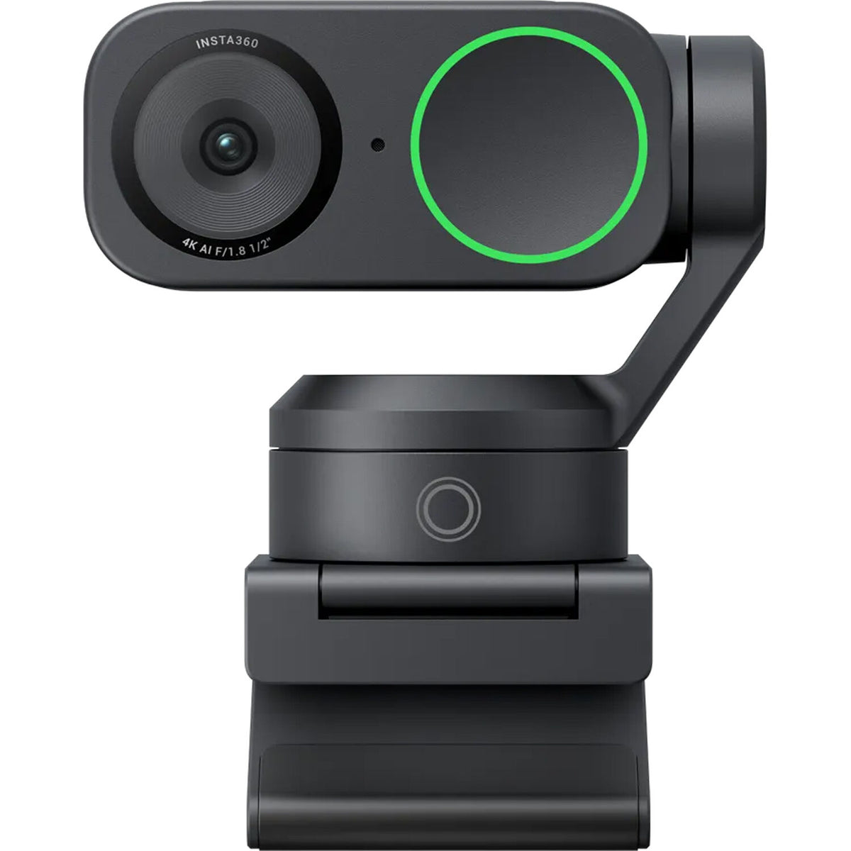 Insta360 Link 2 Standard video conferencing camera with adjustable lens and built-in microphone for high-quality online meetings.