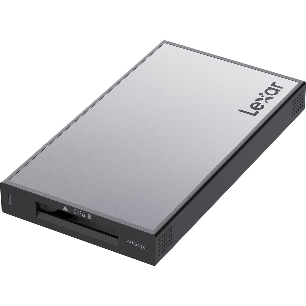 Lexar Workflow CFexpress 4.0 Type B card reader with USB-C port for fast data transfer and reliable media card connectivity.