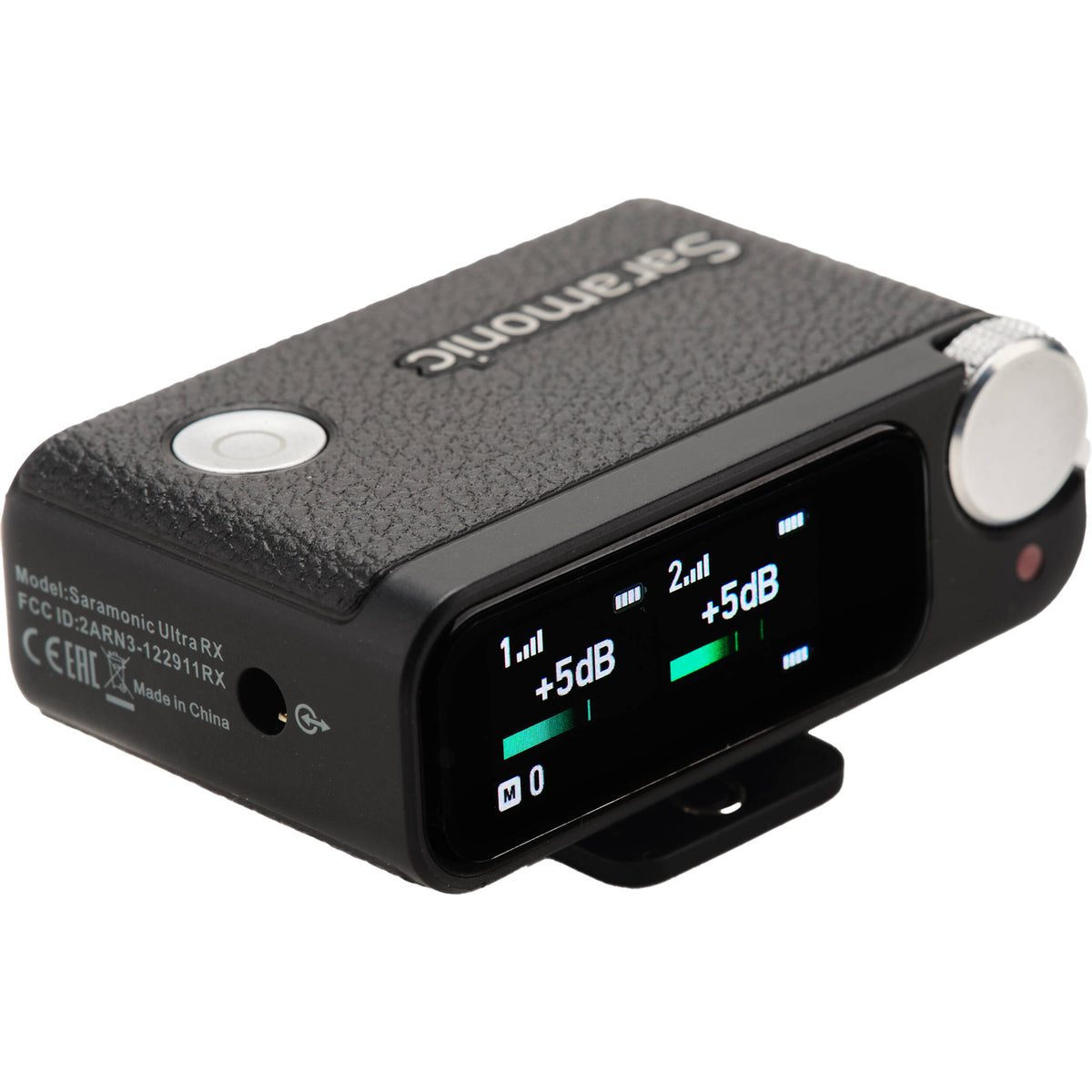 Saramonic Ultra creator wireless microphone system with Lavalier microphones, compact and portable for high-quality audio recording.