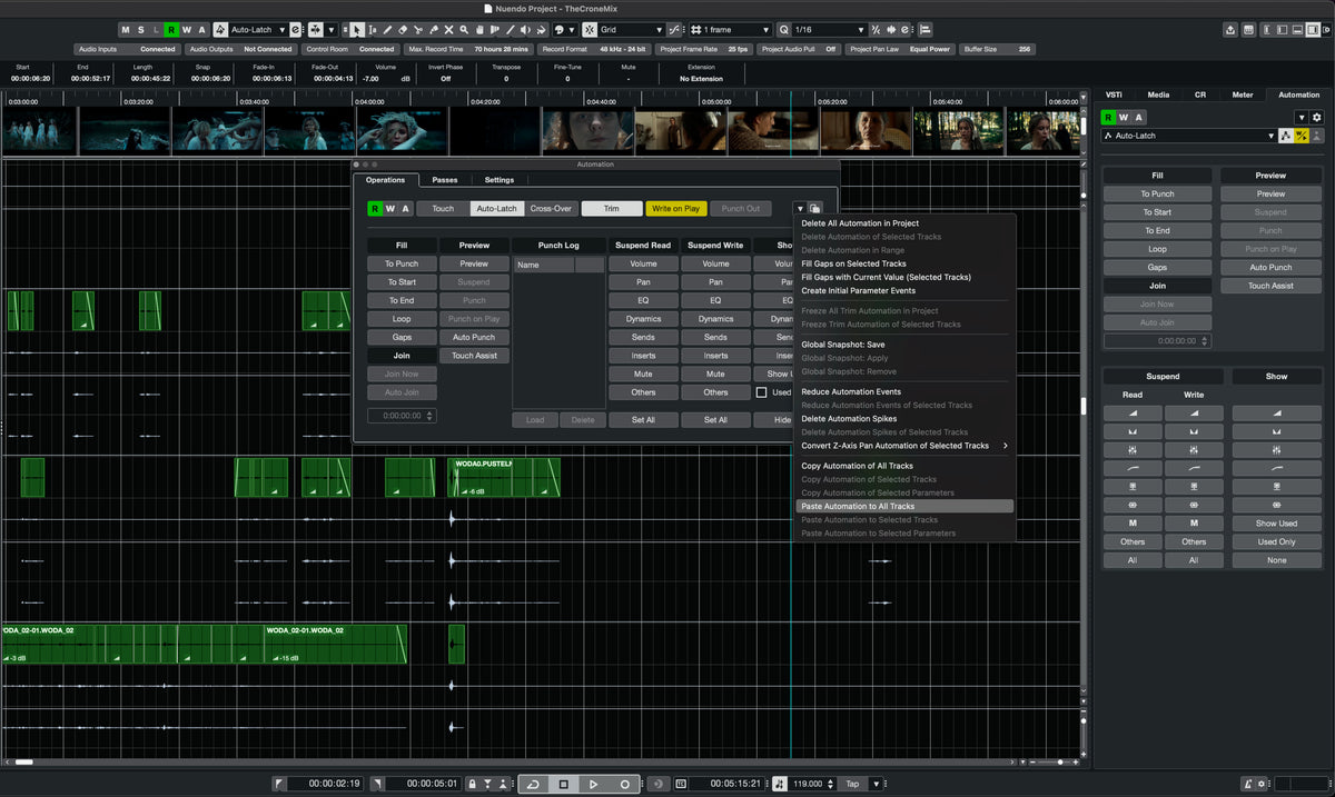 Steinberg Nuendo 15 DAW software box with logo and interface screenshot, showcasing professional music production tools and features.