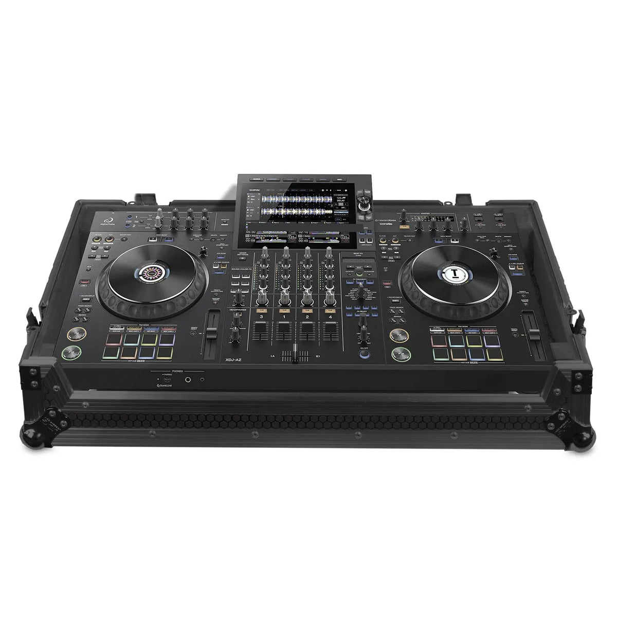 UDG Ultimate Flight Case AlphaTheta XDJ-AZ Black Plus (Wheels, U91105BL)
