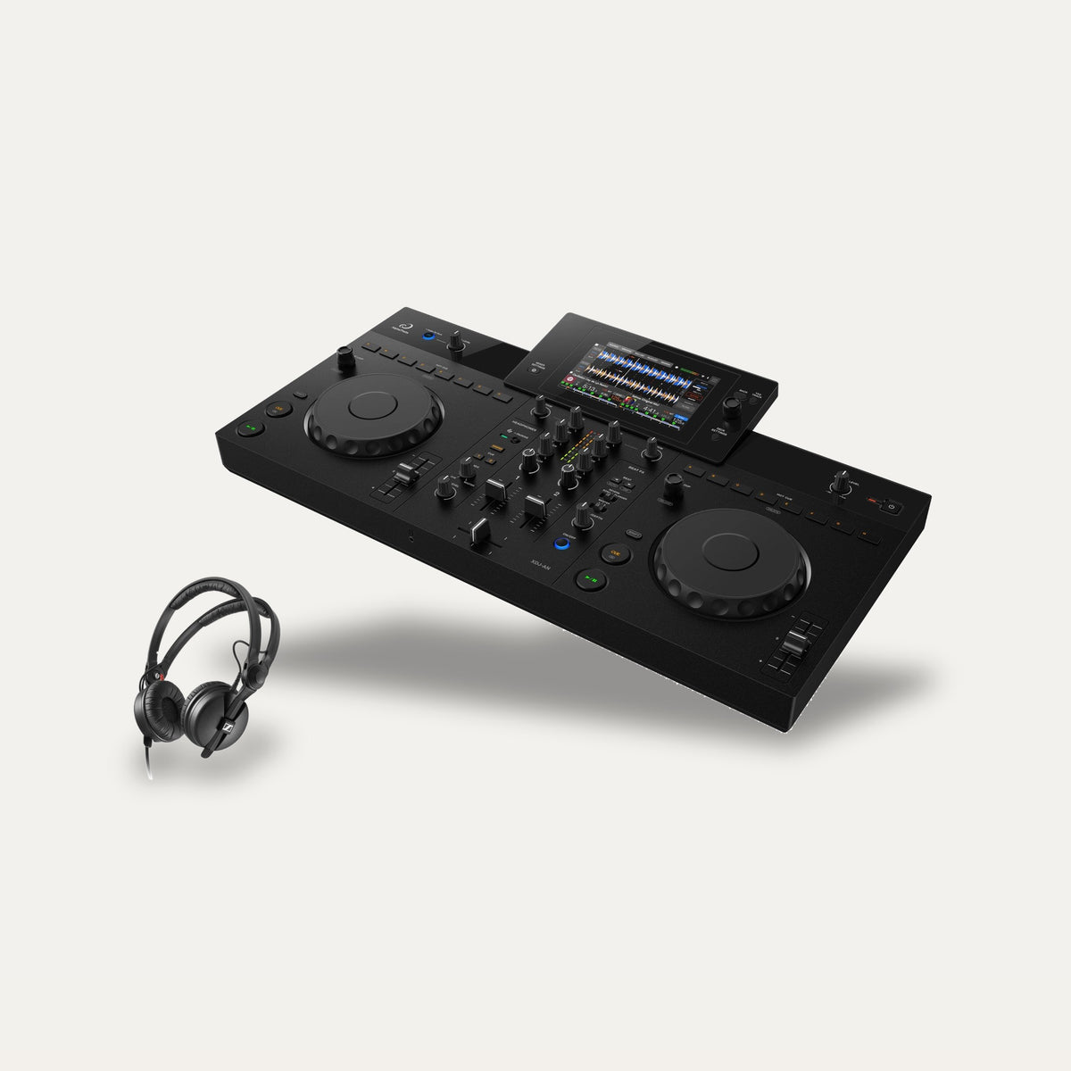AlphaTheta XDJ-AN + Sennheiser HD 25 DJ Set
