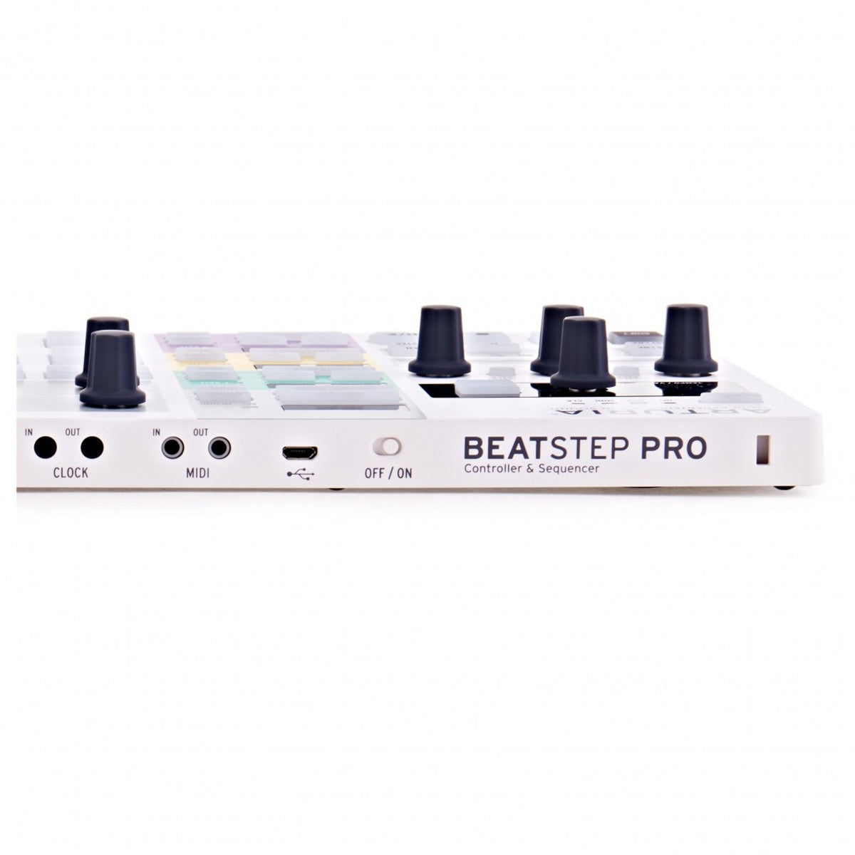 Arturia BeatStep Pro sequencers, close up
