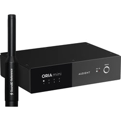 Audient ORIA Mini room calibration system, front view.