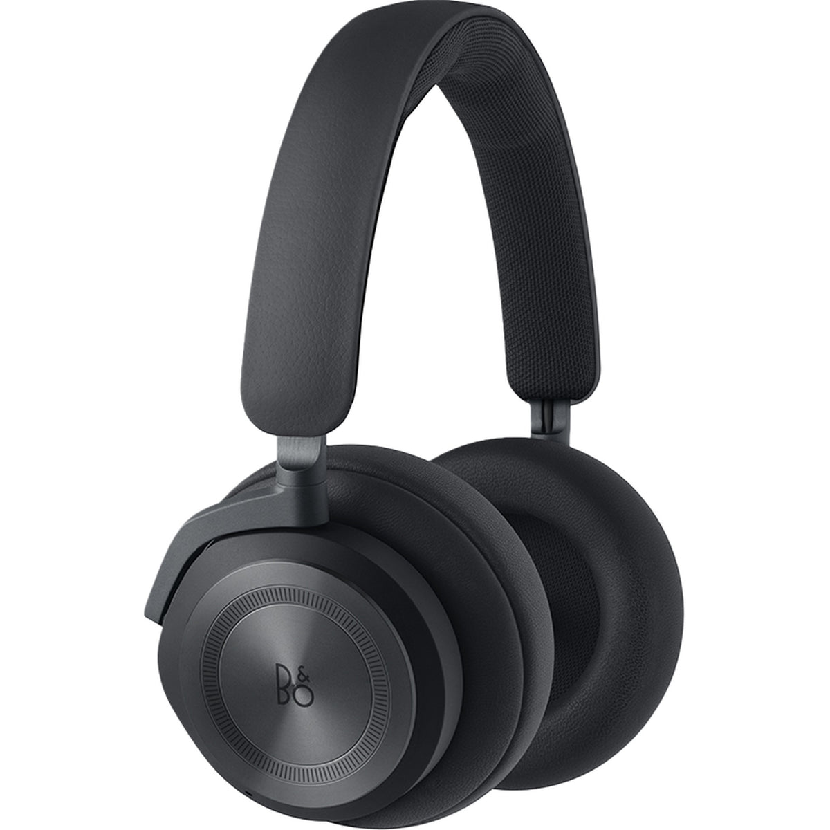 Bang & Olufsen Beoplay HX wireless headphones in black anthracite with sleek over-ear design and plush ear cushions.