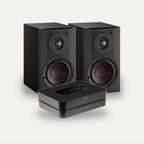 Bluesound POWERNODE + DALI Opticon 1 MK2 Streaming Set – Amplifier Colour Black, Speaker Finish Black Satin