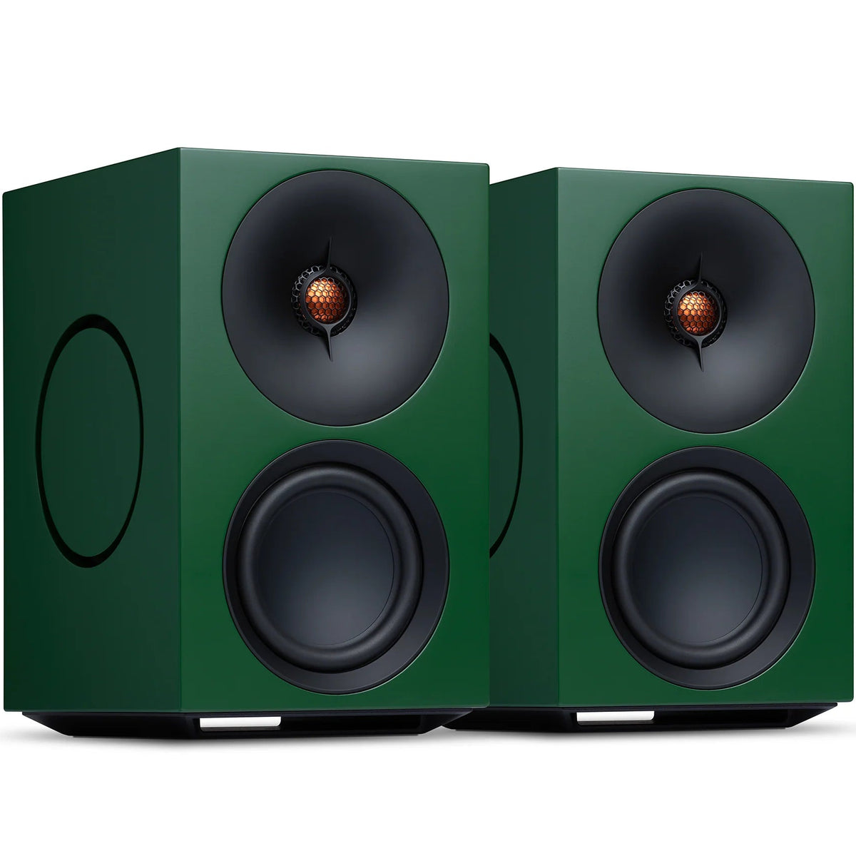 Cambridge Audio L/R M active bookshelf speakers, green