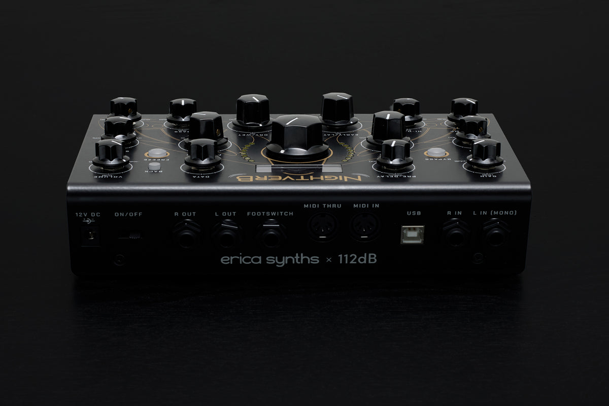 Erica Synths Nightverb Eurorack effects module.
