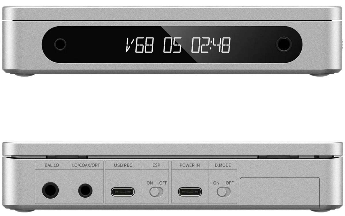 FiiO DM13 BT portable music player, in black