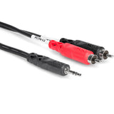 Hosa CMR-206 3,5 mm TRS – duální RCA Y-kabel 2 m