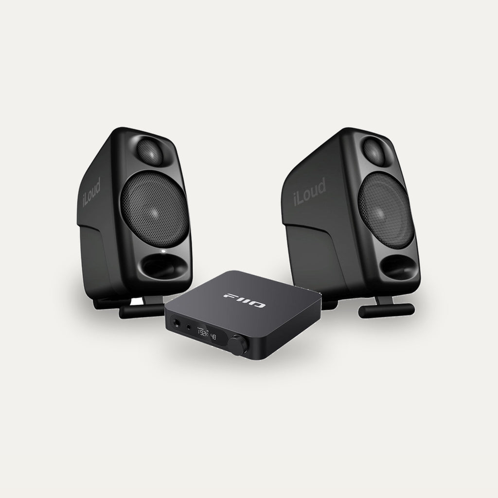 IK Multimedia iLoud Micro Monitor + FiiO K11 Desktop Set – Monitor Colour Black, DAC Colour Black
