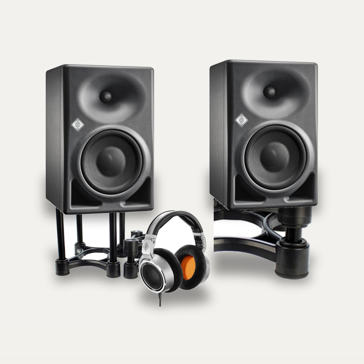 Neumann KH 150 Pair + IsoAcoustics ISO-200 + Neumann NDH 30 Reference Set