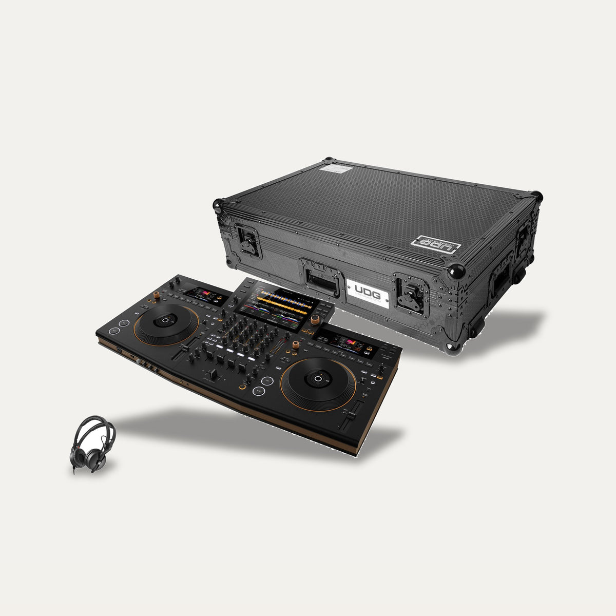 Pioneer OPUS-QUAD + UDG Ultimate Flight Case + Sennheiser HD 25 Plus DJ Set
