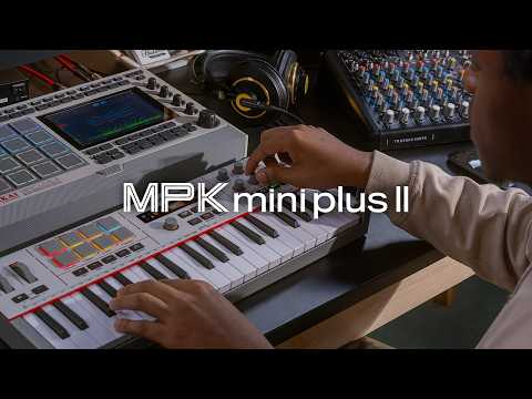 Akai Professional MPK Mini Plus II expressive control video