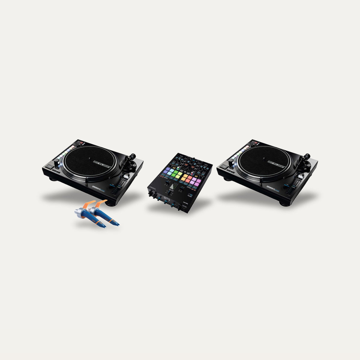 2 x Reloop RP-8000 MK2 + Reloop ELITE + Ortofon Concorde DJ DVS Set
