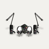 RODE RODECaster Duo + 2x sE DynaCaster DCM6 + 2x RODE PSA1 Two-Person Podcast Set