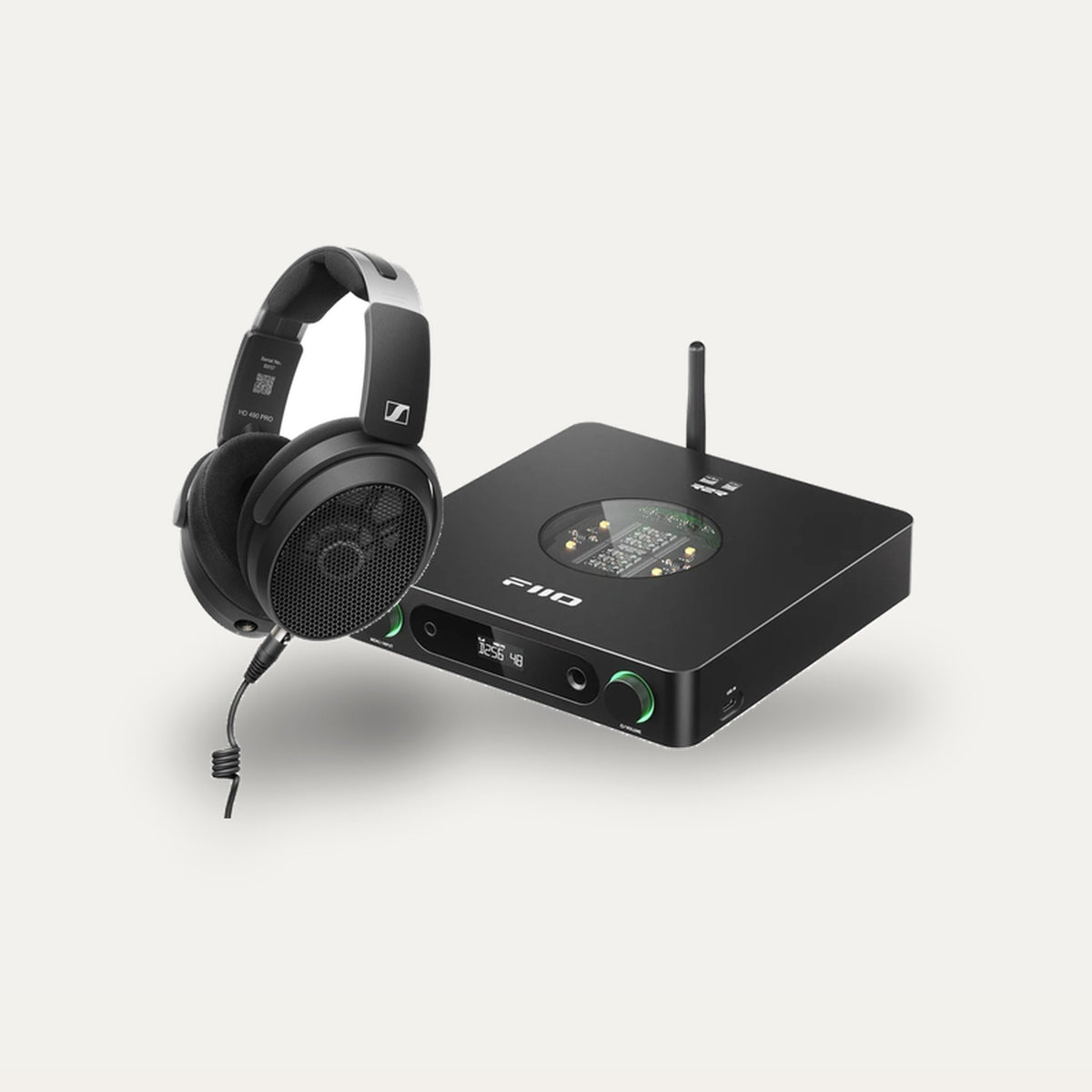 Sennheiser HD 490 PRO + FiiO K13 R2R Headphone Set – DAC Colour Black