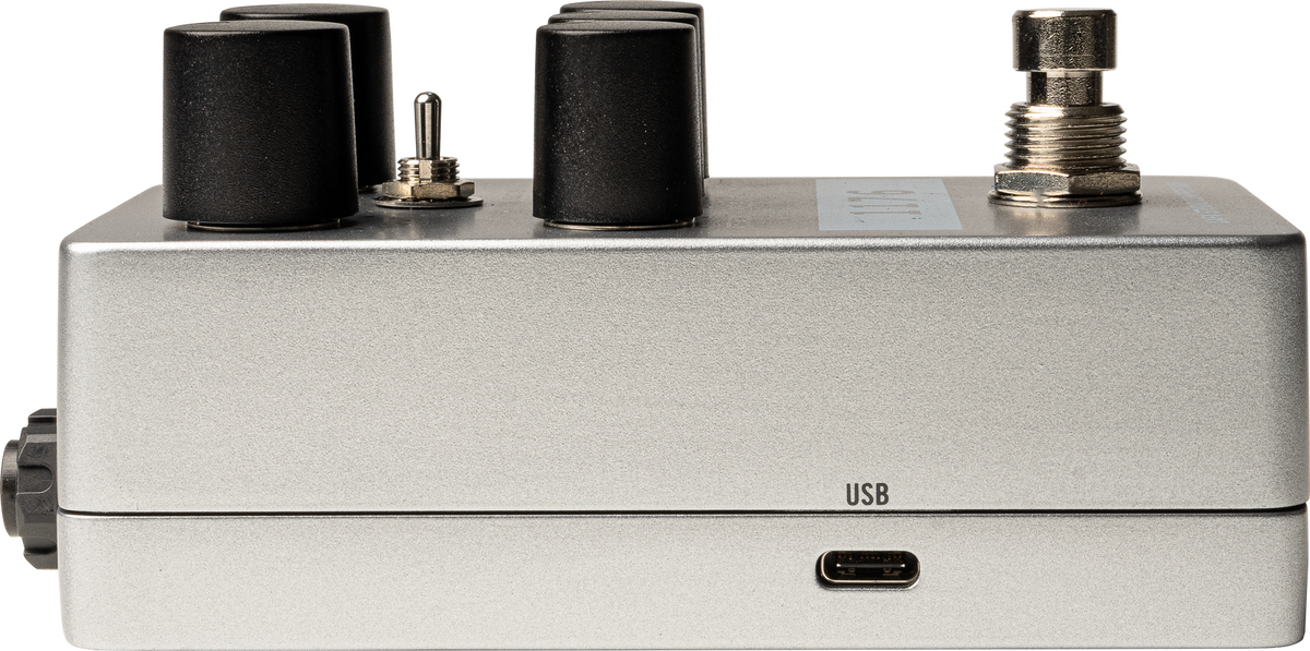 Universal Audio UAFX 1176 Studio Compressor effects pedal with control knobs and input/output jacks for professional audio processing.