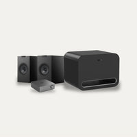 WiiM Amp Pro + WiiM Sub Pro + KEF Q1 Meta Streaming 2.1 Set