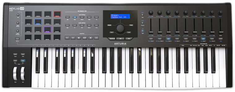 MIDI keyboardy
